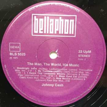2LP Johnny Cash: The Man, The World, His Music