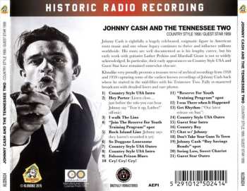 CD Johnny Cash & The Tennessee Two: Country Style 1958 / Guest Star 1959 448113
