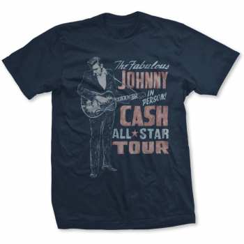 Merch Johnny Cash: Tričko All Star Tour 