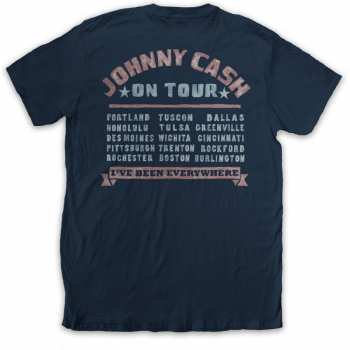 Merch Johnny Cash: Tričko All Star Tour  XXL