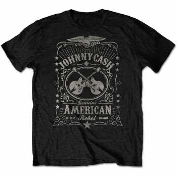 Merch Johnny Cash: Tričko American Rebel  M