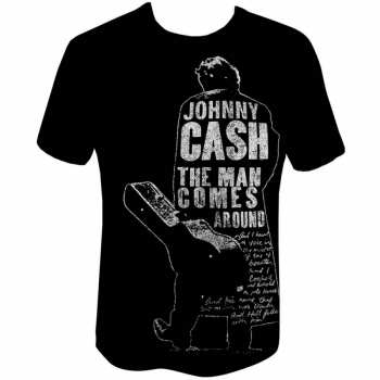 Merch Johnny Cash: Tričko Man Comes Around  S