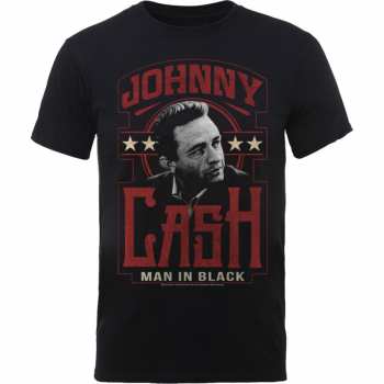 Merch Johnny Cash: Tričko Man In Black  XXL
