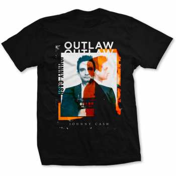 Merch Johnny Cash: Tričko Outlaw Photo  S