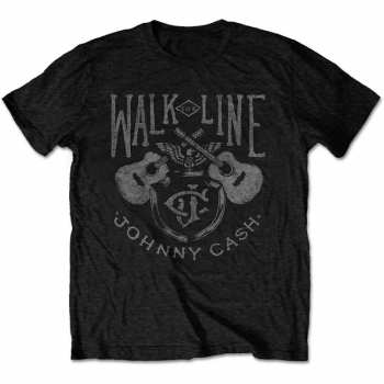 Merch Johnny Cash: Tričko Walk The Line  XL