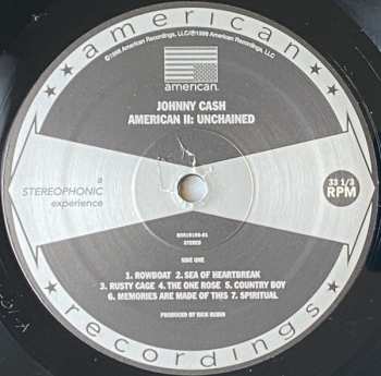 LP Johnny Cash: American II: Unchained
