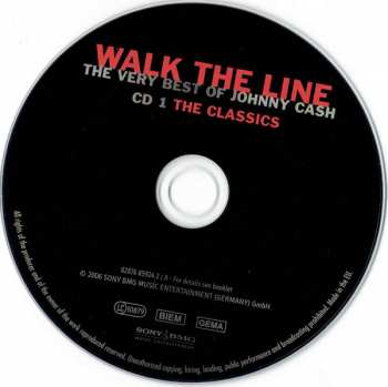 3CD Johnny Cash: Walk The Line - The Very Best Of Johnny Cash 322304