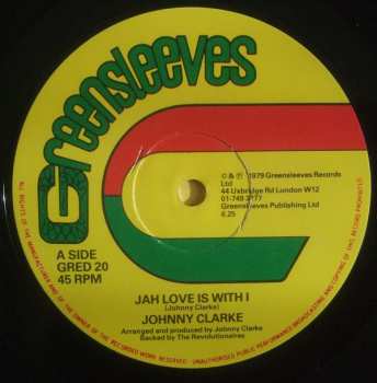 Johnny Clarke: Jah Love Is With I / Bad Days Are Going