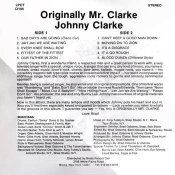 LP Johnny Clarke: Originally Mr. Clarke 494586