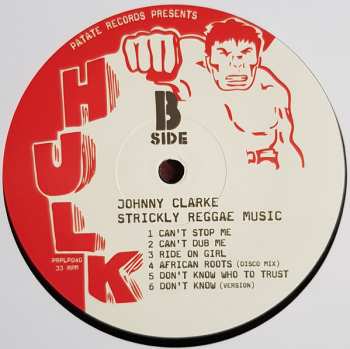 LP Johnny Clarke: Strickly Reggae Music 403808