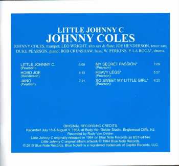 CD Johnny Coles: Little Johnny C 306234