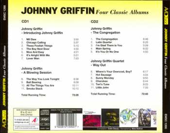 2CD Johnny Griffin: Four Classic Albums 186612