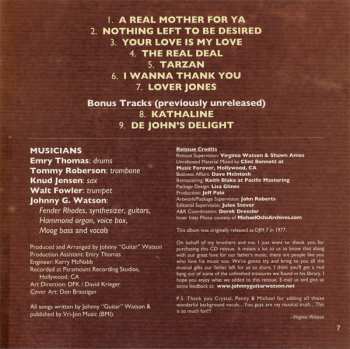 CD Johnny Guitar Watson: A Real Mother For Ya 398126