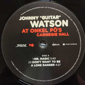 2LP Johnny Guitar Watson: At Onkel Pö's Carnegie Hall Hamburg 1976 373710