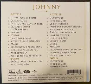 2CD Johnny Hallyday: Actes I & II LTD 405392