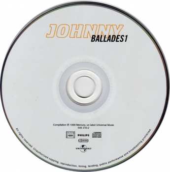 2CD Johnny Hallyday: Ballades 354132