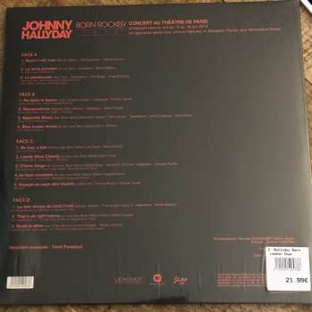 2LP Johnny Hallyday: Born Rocker Tour - Concert Au Théâtre De Paris LTD | CLR 139233