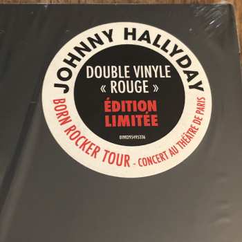 2LP Johnny Hallyday: Born Rocker Tour - Concert Au Théâtre De Paris LTD | CLR 139233