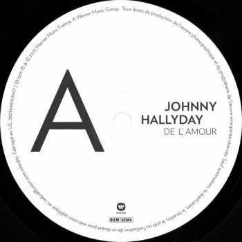 LP Johnny Hallyday: De L'amour 65156