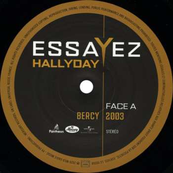 LP Johnny Hallyday: Essayez (Bercy 2003) LTD | NUM 66349
