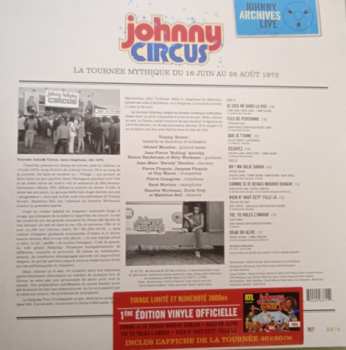 LP Johnny Hallyday: Johnny Circus LTD | NUM 351093