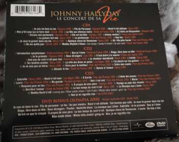 3CD/DVD Johnny Hallyday: Le Concert de Sa Vie 289458