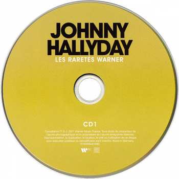 2CD Johnny Hallyday: Les Raretés Warner 126029