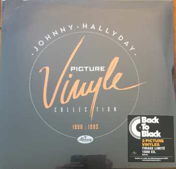 2LP Johnny Hallyday: Picture Vinyle Collection 1990 : 1993 LTD | PIC