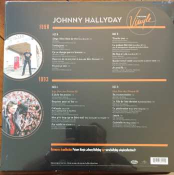 2LP Johnny Hallyday: Picture Vinyle Collection 1990 : 1993 LTD | PIC