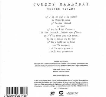 CD Johnny Hallyday: Rester Vivant 386035