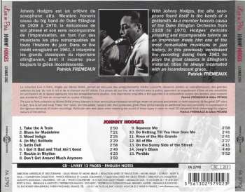 CD Johnny Hodges: Live In Paris - 13 Mars 1961 112212