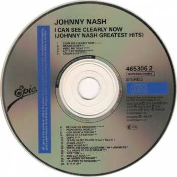 CD Johnny Nash: I Can See Clearly Now: Johnny Nash's Greatest Hits 407336