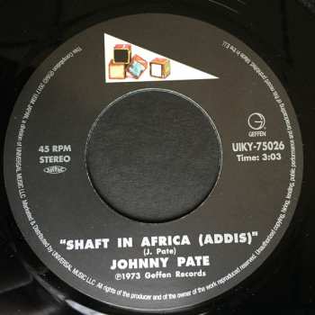 SP Johnny Pate: Shaft In Africa (Addis) / Blues For Brother George Jackson 73131