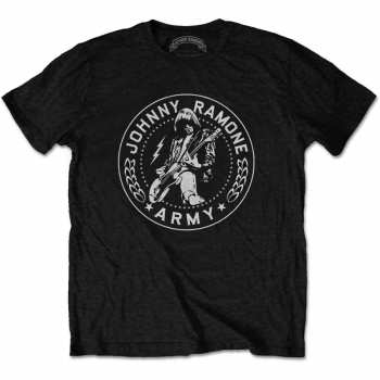 Merch Johnny Ramone: Tričko Army Seal  XL