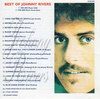 CD Johnny Rivers: The Best Of Johnny Rivers 517876