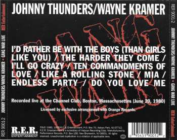 CD Johnny Thunders: Live At The Channel Club (A Rock & Roll Document) 103415