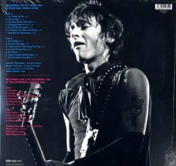 2LP Johnny Thunders: Live In Osaka '91 And Detroit '80 79492