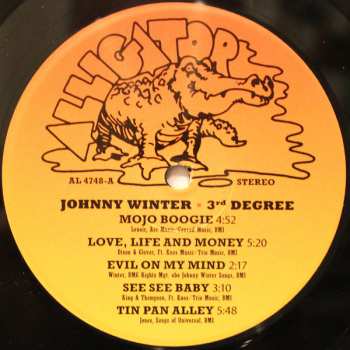 LP Johnny Winter: 3rd Degree 411026