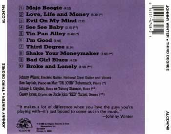 CD Johnny Winter: 3rd Degree