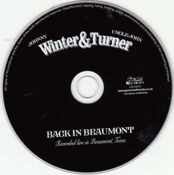 CD Johnny Winter: Back In Beaumont 193351