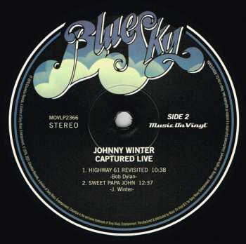 LP Johnny Winter: Captured Live! 63303