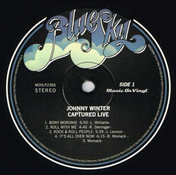 LP Johnny Winter: Captured Live! 63303