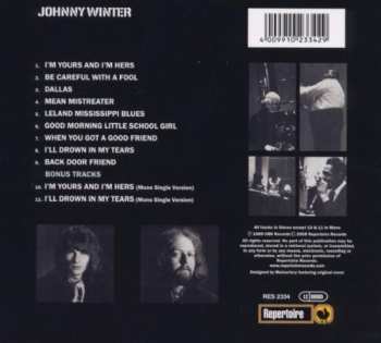 CD Johnny Winter: Johnny Winter 329002