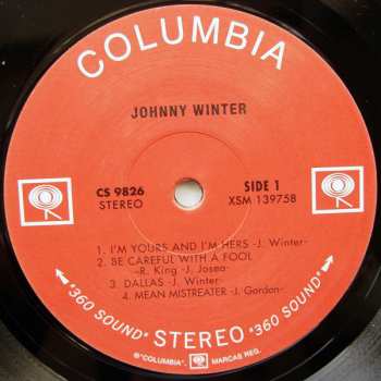 LP Johnny Winter: Johnny Winter 134785