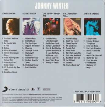 5CD/Box Set Johnny Winter: Original Album Classics 26763