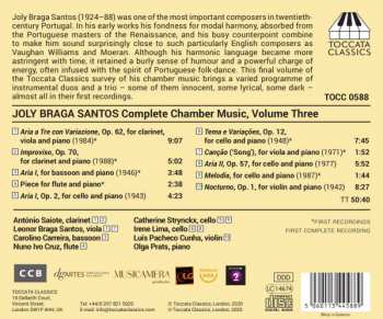 CD Joly Braga Santos: Complete Chamber Music, Volume Three 260744