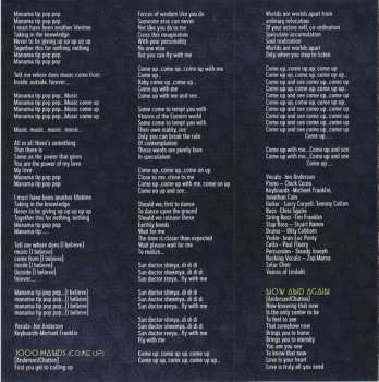 CD Jon Anderson: 1000 Hands (Chapter One) DIGI 123