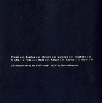 CD Jon Balke: Kyanos