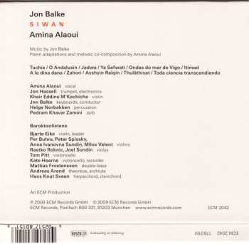 CD Jon Balke: Siwan 242775