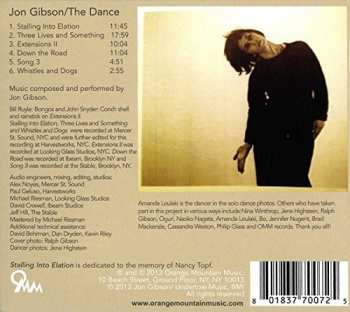 CD Jon Gibson: The Dance 336712
